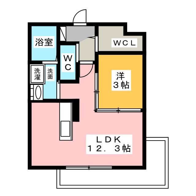 ドミール大高南の間取り