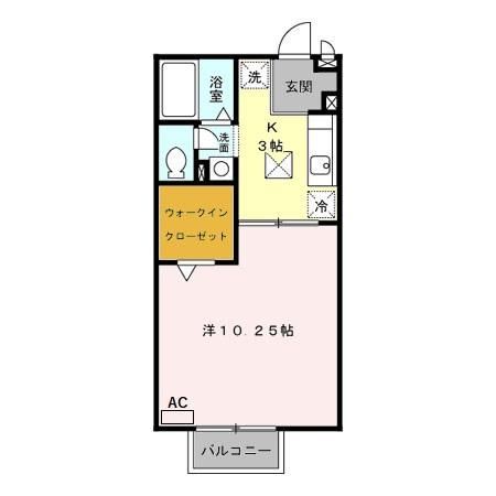 三重郡菰野町大字菰野のアパートの間取り