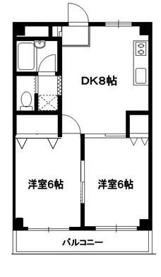 原町ハイツの間取り