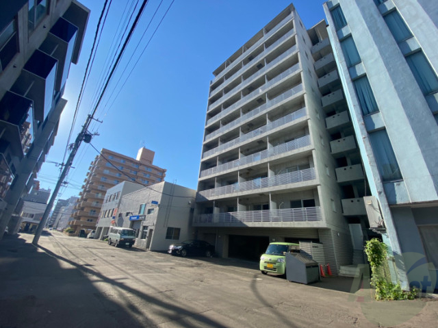 建物外観　札幌市中央区北五条西「マルベリーガーデン５１２」