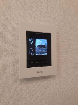 セキュリティ　カメラ付インターホン（イメージ）