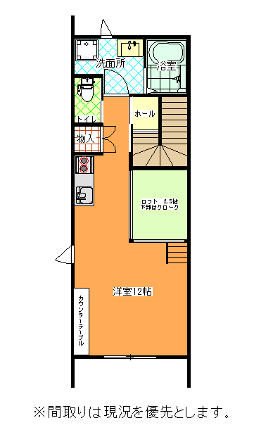 コンフォートワンA_間取り_0