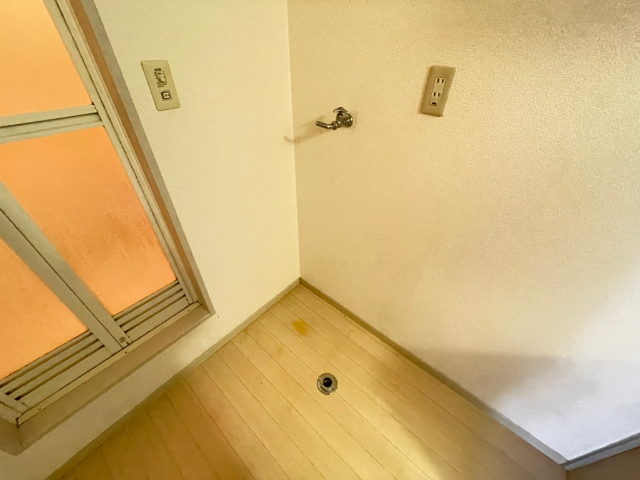 その他　室内洗濯機置場です