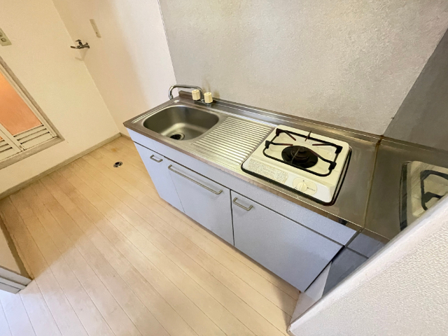 キッチン　１口ガスコンロです