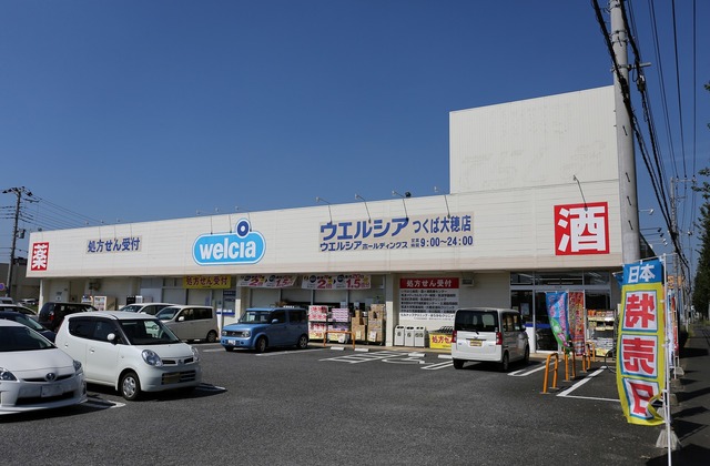 ドラックストア　ウエルシアつくば大穂店（ドラッグストア）まで1910m