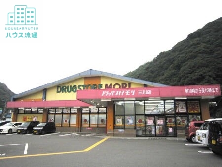 ドラックストア　ドラッグストアモリ三川店（ドラッグストア）まで1355m