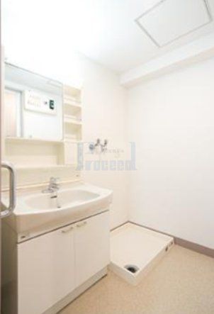 洗面設備　うれしい独立洗面台！