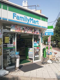 コンビニ　ファミリーマート　市岡みなと通店（コンビニ）まで176m