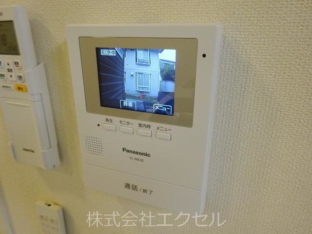 セキュリティ　TVインターホン完備で来訪者も確認頂けます。