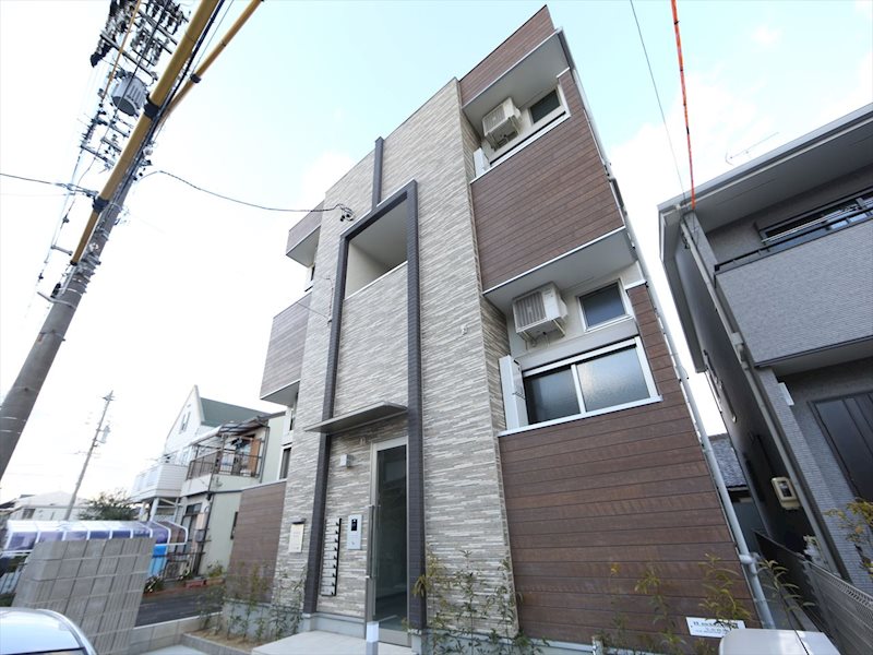 建物外観　外観　デザイナーズ　光インターネット無料