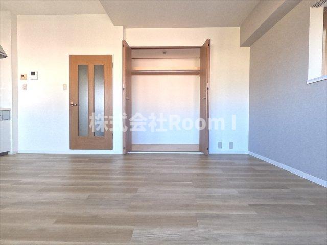 収納　たっぷりとした収納スペースです