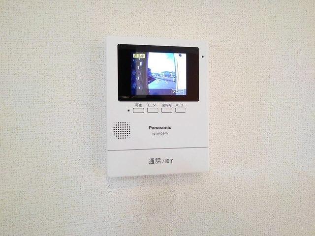 セキュリティ　モニターホンでセキュリティばっちり！