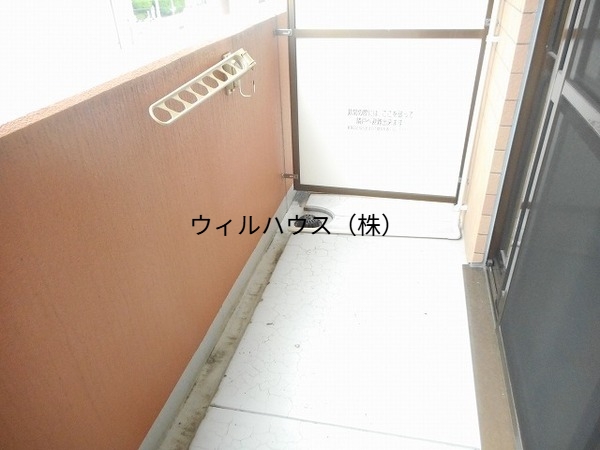 バルコニー　日当たり良好！