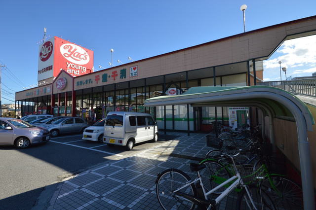 スーパー　ヤックス作草部店（スーパー）まで437m