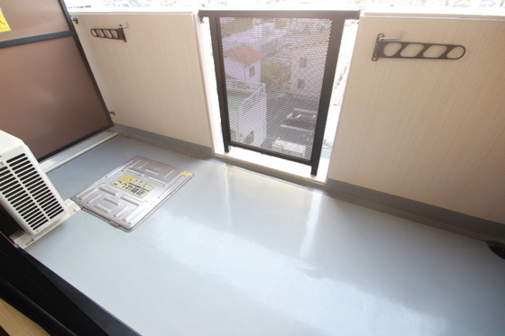 バルコニー　※別部屋の写真です