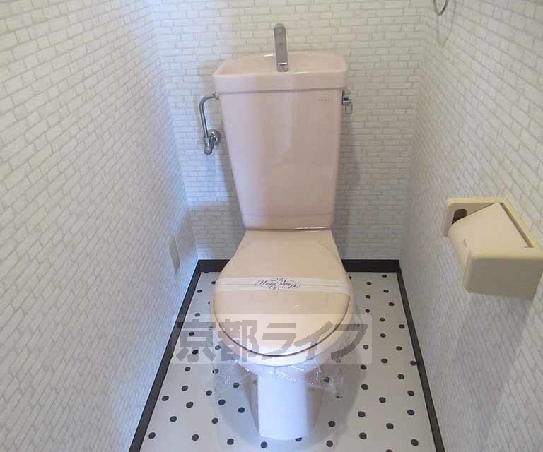 トイレ　お掃除も忘れずに