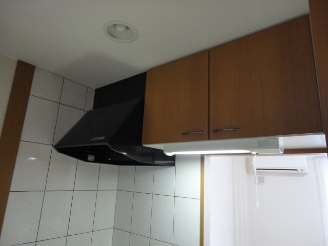 収納　キッチンの上側収納