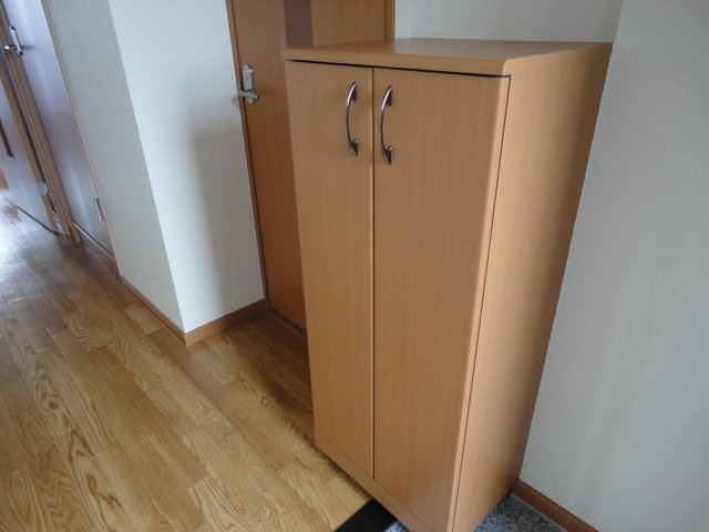 玄関　シューズボックスと玄関