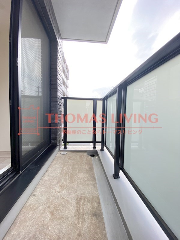 バルコニー　※別部屋参考写真。現状優先です。