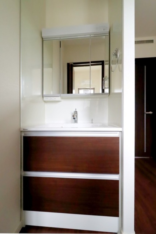 洗面設備　図面と現状に相違がある場合には現状を優先