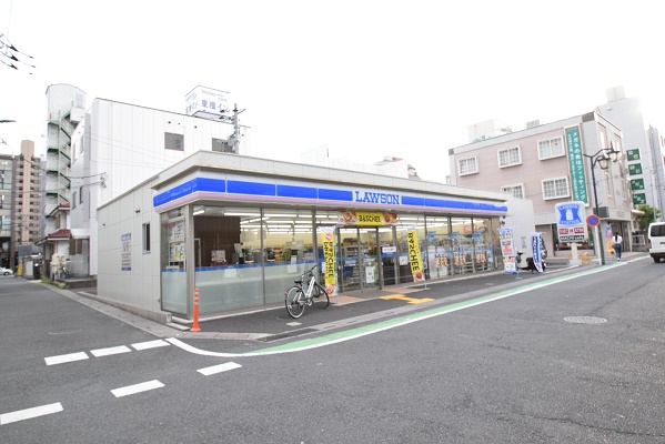 コンビニ　ローソン 草加氷川店（コンビニ）まで186m