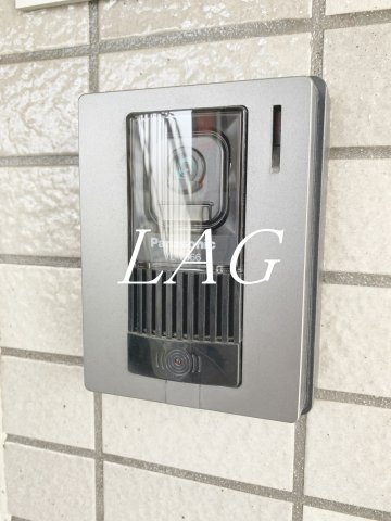 セキュリティ　モニター付きインターフォンです。