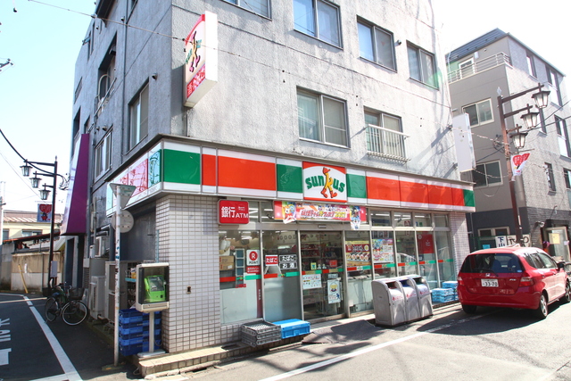 コンビニ　サンクス上馬店（コンビニ）まで430m