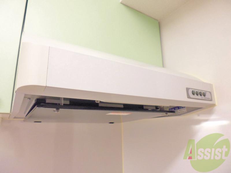 その他設備　少しこったお料理でも大丈夫、換気力だっていいですよー