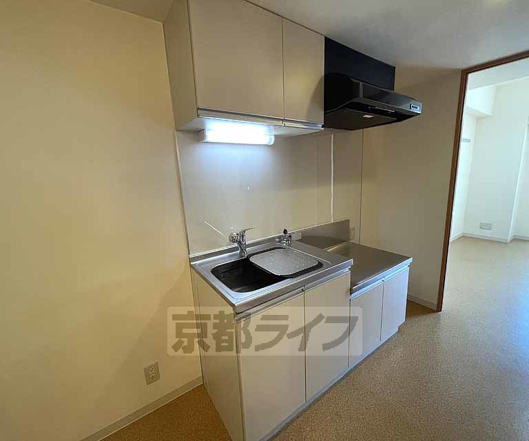 キッチン　ガスコンロ設置可