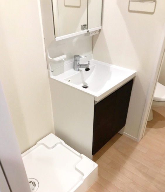 洗面設備　【嬉しい充実の設備を完備♪】安心セキュリティご用意してます！