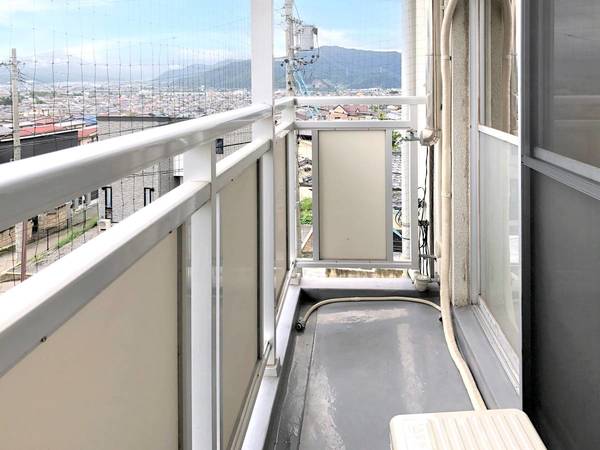 バルコニー　ビレッジハウスの同一物件・同一タイプの間取りの写真です