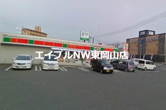 コンビニ　サンクス岡山新福店（コンビニ）まで534m