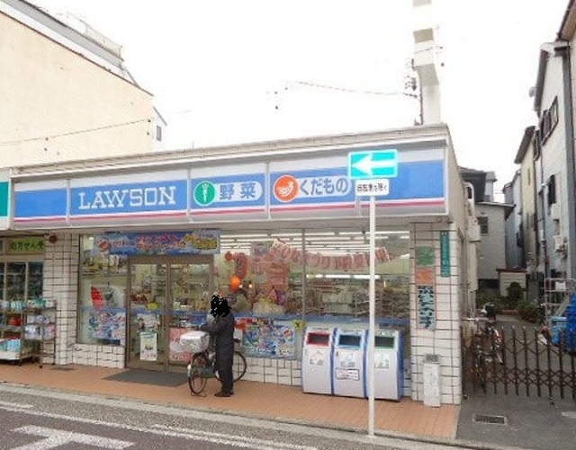 コンビニ　ローソン住吉大阪市立大前店（コンビニ）まで124m