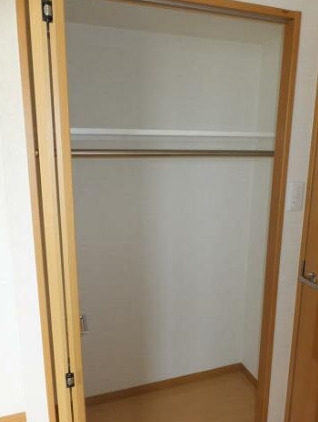 収納　クローゼットです