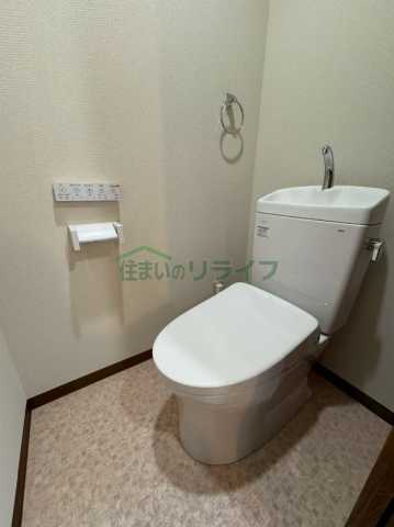 トイレ　信川ハイツ