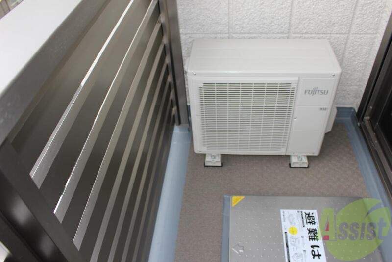 バルコニー　空が広く見えるのは嬉しいですね。