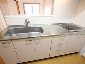 キッチン　システムキッチンで楽しくお料理♪