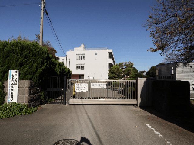 小学校　伊勢原市立桜台小学校（小学校）まで533m