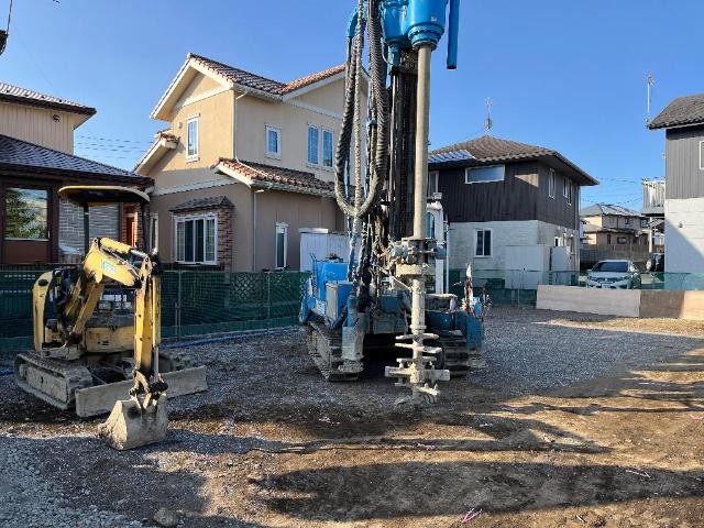 建物外観　建築現場