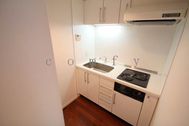 キッチン　独立したスペースのキッチン