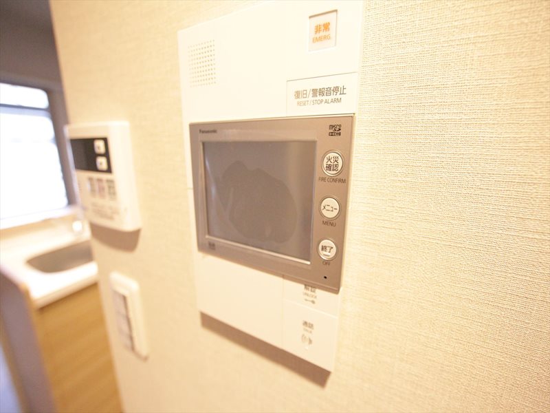 セキュリティ　ＴＶモニター付インターホン完備
