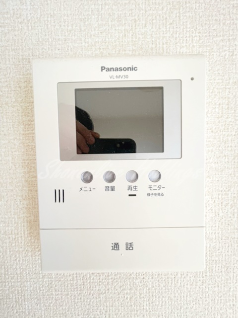 セキュリティ　モニタ付インターホンで安心♪