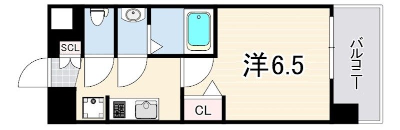 ARTIZA王子公園D.C.の間取り写真