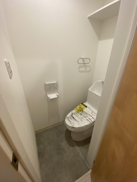 トイレ　【トイレ】新築時の写真