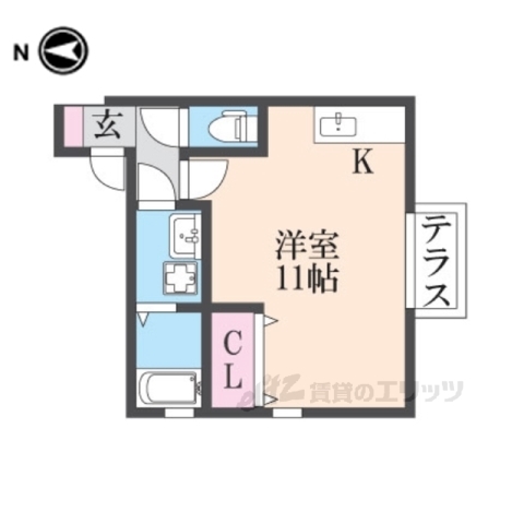 グリーンパーク尾浜の間取り写真