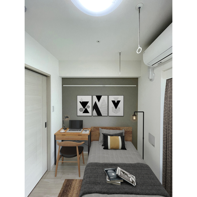 居室・リビング　家具・調度品等はＣＧ加工です。実際の賃貸住居には含まれません