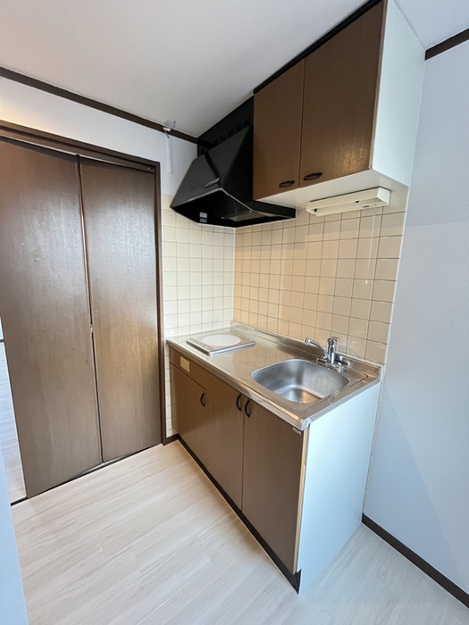 千寿マンションのキッチン写真