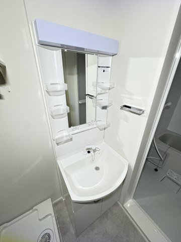 洗面設備　※建築中の為、同ハウスメーカー施工イメージです。