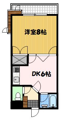 マイルーム梁川の間取り写真