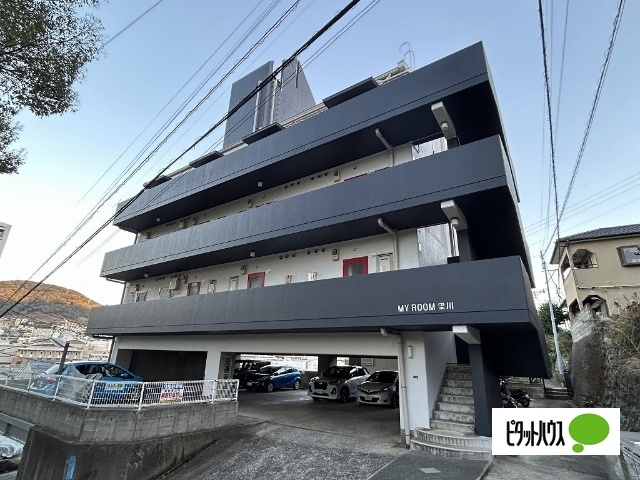 マイルーム梁川の外観写真